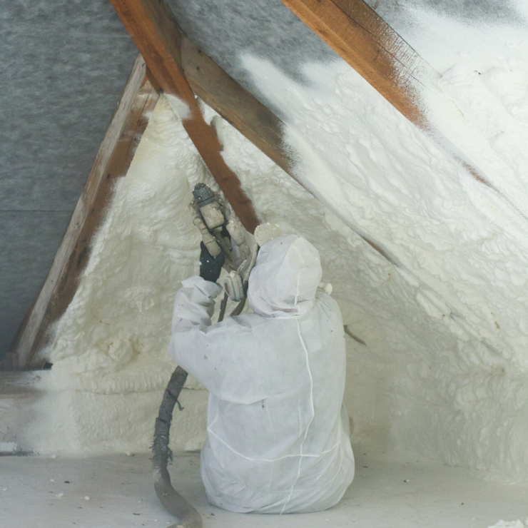 Benefits of Using Both Spray Foam & Blown-In Attic Insulation Together
